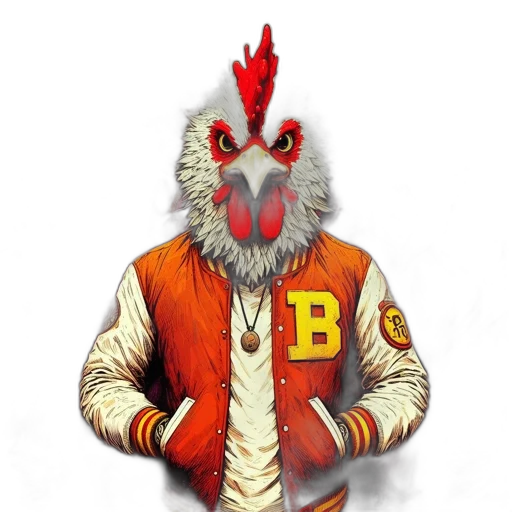 jacket, animal, staff, mask, concept art, 3d render, pixel art, photorealistic transparent PNG cut-out