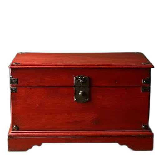 furniture, crown, jewelry, 3d render, photorealistic, red, dark, cedar transparent PNG cut-out