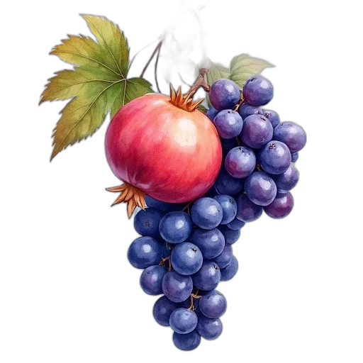 food, crown, photorealistic, watercolor, oil painting, pixel art, colorful, red transparent PNG cut-out