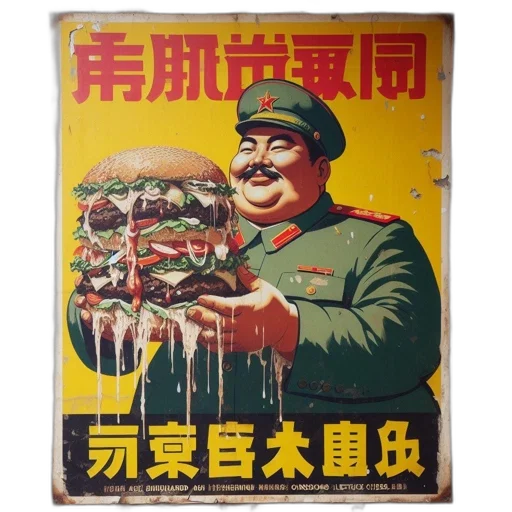 food, weapon, robot, umbrella, vaporwave, photorealistic, cyberpunk, worn transparent PNG cut-out