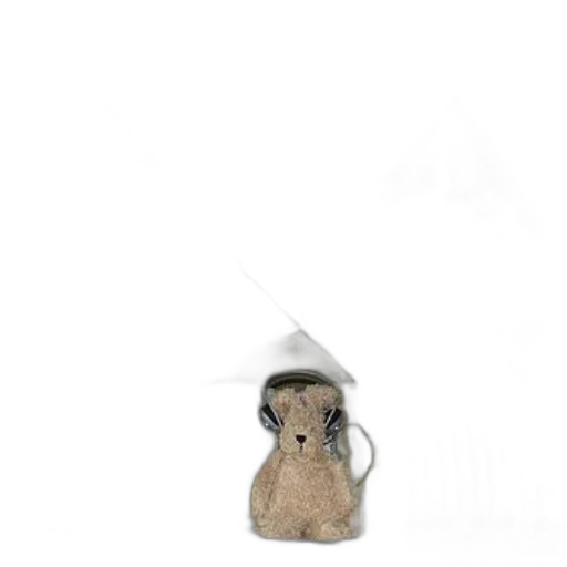 hat, staff, animal, umbrella, 3d render, concept art, photorealistic, outer space transparent PNG cut-out