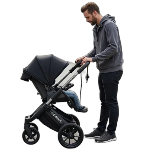 graco, lightweight, stroller, compact, travel, system, works, multiple transparent PNG cut-out