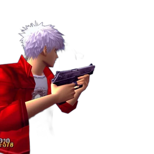 weapon, jacket, staff, 3d render, concept art, anime, photorealistic, fire transparent PNG cut-out