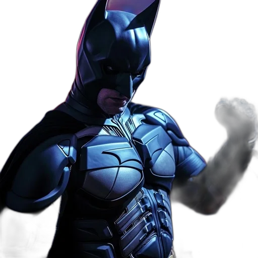 mask, animal, 3d render, concept art, comic book art, photorealistic, dark, batman-themed transparent PNG cut-out