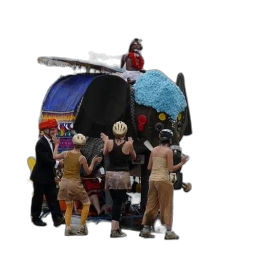 umbrella, staff, hat, mask, concept art, 3d render, pixel art, outer space transparent PNG cut-out