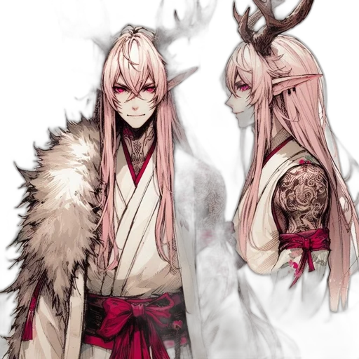creature, dragon, mask, staff, concept art, fantasy art, anime, pixel art transparent PNG cut-out