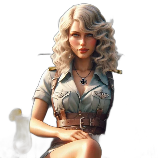 dress, staff, concept art, fantasy art, photorealistic, comic book art, earth tones, golden transparent PNG cut-out