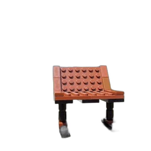 furniture, shoes, weapon, crown, 3d render, photorealistic, small, lego transparent PNG cut-out