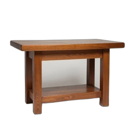 furniture, dress, 3d render, brown, oak, table, smooth, surface transparent PNG cut-out