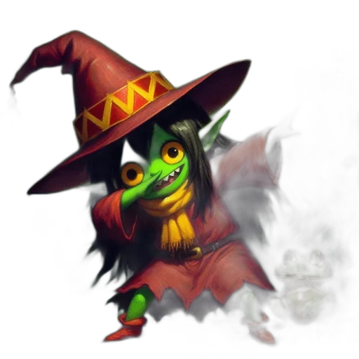 staff, mask, hat, dragon, fantasy art, concept art, pixel art, 3d render transparent PNG cut-out