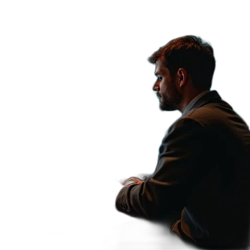 staff, jacket, face, furniture transparent PNG cut-out