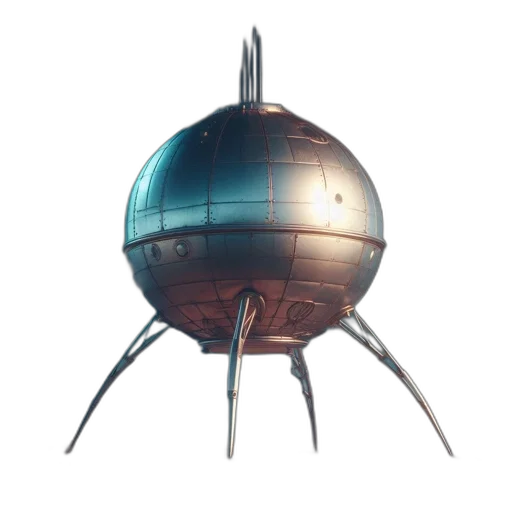 umbrella, robot, weapon, hat, concept art, 3d render, cyberpunk, fantasy art transparent PNG cut-out