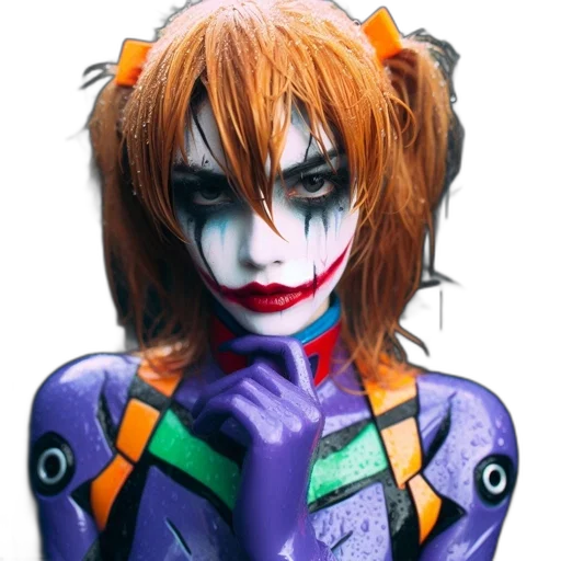 face, robot, mask, creature, anime, concept art, comic book art, 3d render transparent PNG cut-out