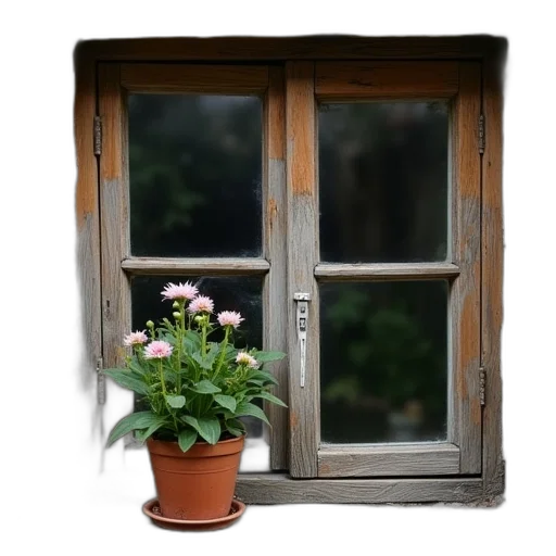 furniture, flower, building, face transparent PNG cut-out