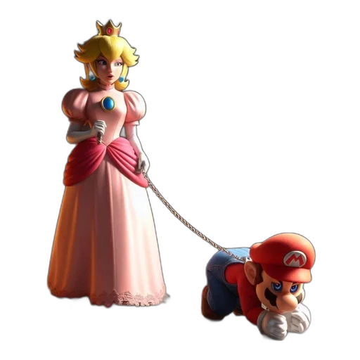 crown, dress, weapon, staff, 3d render, concept art, pixel art, princess transparent PNG cut-out