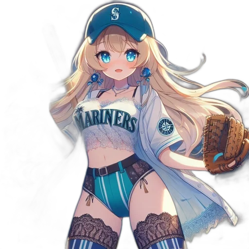 anime, cartoon, pixel art, fantasy art, blue, animated, female, sportsperson transparent PNG cut-out