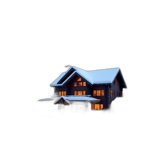building, furniture, umbrella, 3d render, concept art, photorealistic, snow, glacier transparent PNG cut-out