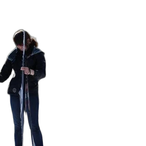 jacket, staff, sword, umbrella, 3d render, concept art, cyberpunk, photorealistic transparent PNG cut-out