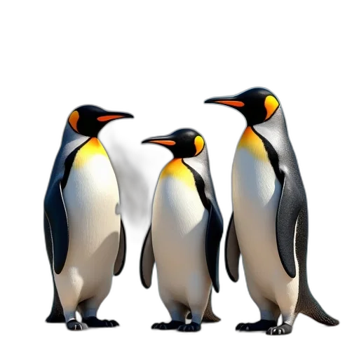 animal, 3d render, concept art, photorealistic transparent PNG cut-out