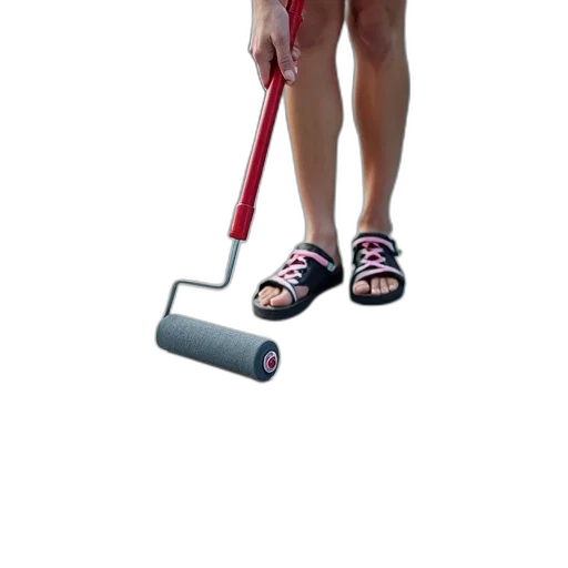 staff, weapon, robot, umbrella, 3d render, photorealistic, concept art, person transparent PNG cut-out