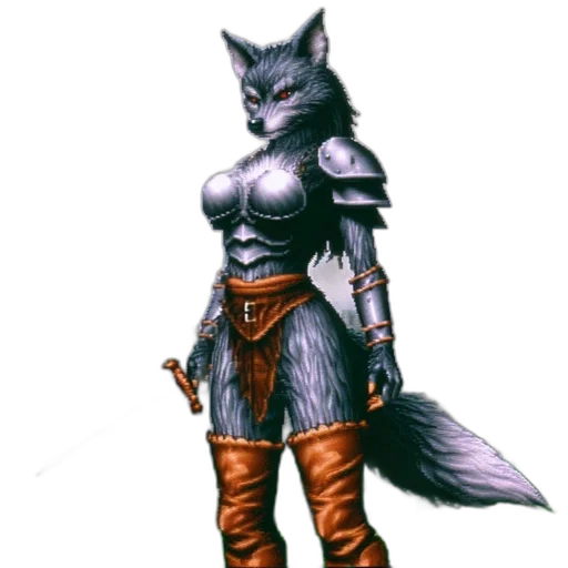 staff, animal, sword, fantasy art, concept art, pixel art, 3d render, blue transparent PNG cut-out