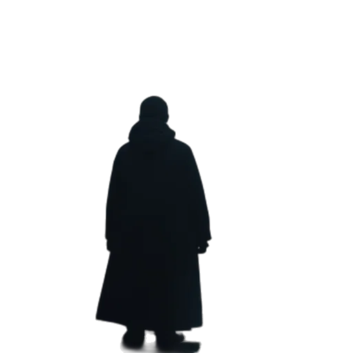 jacket, staff, umbrella, mask transparent PNG cut-out