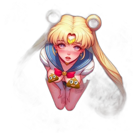 staff, pixel art, anime, fantasy art, concept art, animated, female, character transparent PNG cut-out