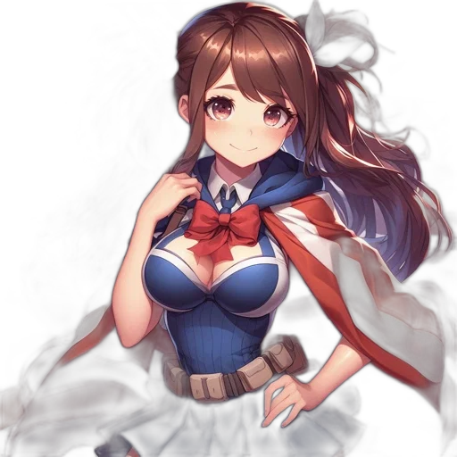 dress, staff, crown, weapon, anime, pixel art, fantasy art, concept art transparent PNG cut-out