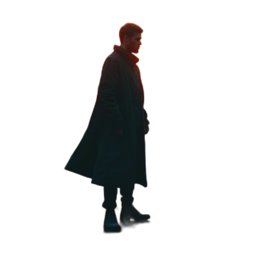 jacket, staff, concept art, pixel art transparent PNG cut-out