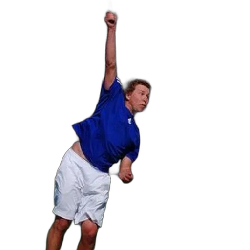 staff, 3d render, photorealistic, man, blue, shirt, playing, tennis transparent PNG cut-out
