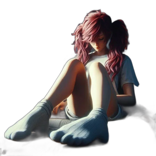 concept art, photorealistic, watercolor, anime, fire, neon lights, rain, sunset transparent PNG cut-out