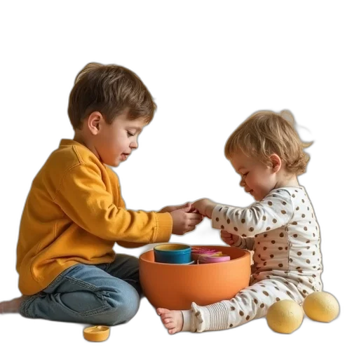 food, 3d render, kids, playing, simple, play, stations transparent PNG cut-out