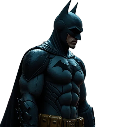 comic book art, concept art, 3d render, photorealistic transparent PNG cut-out