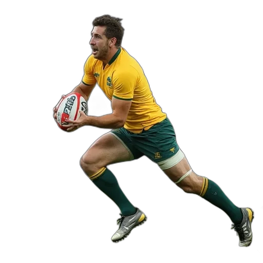 aaron, phillips, action, wallabies transparent PNG cut-out
