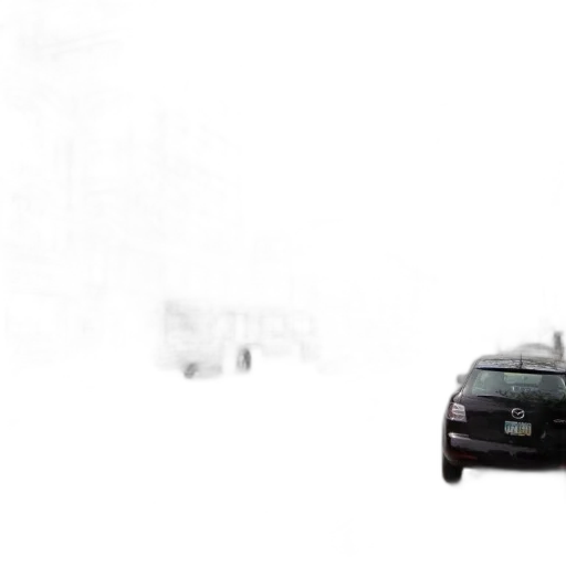 car, umbrella, robot, face, photorealistic, concept art, 3d render, pixel art transparent PNG cut-out