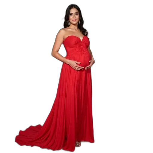 dress, red, nayl, reyes transparent PNG cut-out