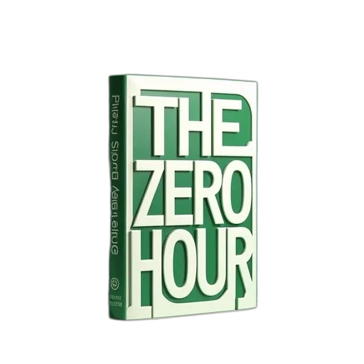 cover, book, zero, hour, rod, serling, featuring, green transparent PNG cut-out