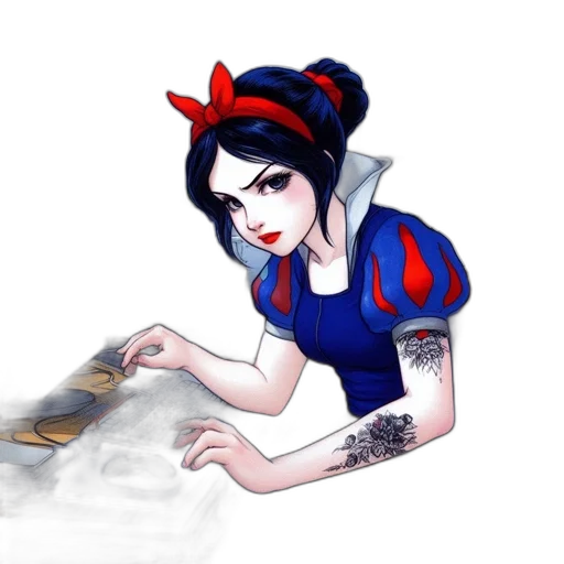 dress, staff, jewelry, fantasy art, concept art, comic book art, cartoon, fire transparent PNG cut-out