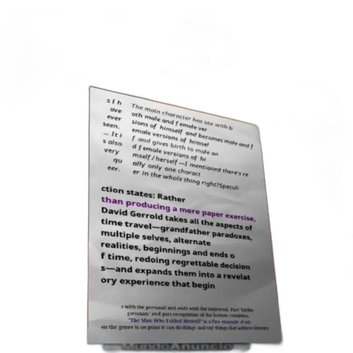 text-based, image, discussing, themes, narrative, story, titled, man transparent PNG cut-out