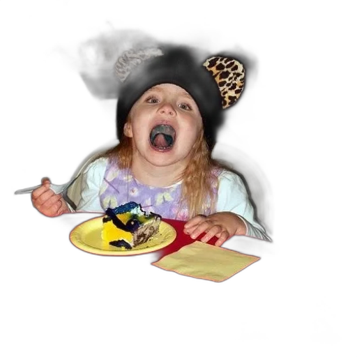 hat, photorealistic, fire, child transparent PNG cut-out