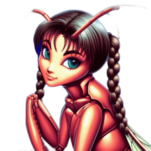 robot, dragon, creature, pixel art, fantasy art, anime, concept art, anthropomorphic transparent PNG cut-out