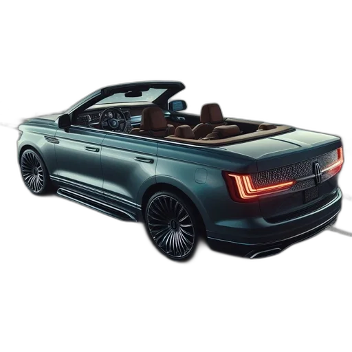 car, 3d render, photorealistic, silver, convertible, navigates, well-lit, city transparent PNG cut-out