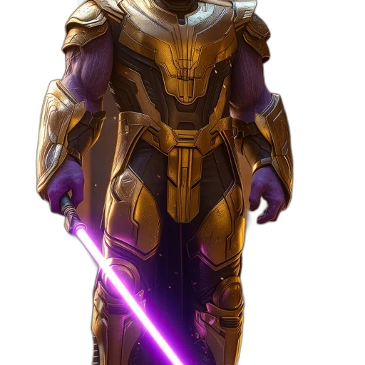 staff, sword, weapon, robot, concept art, fantasy art, comic book art, 3d render transparent PNG cut-out