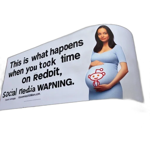 davejohnson, com, shows, pregnant, woman, billboard, reddit, featuring transparent PNG cut-out