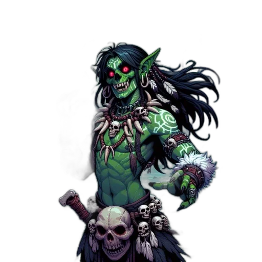staff, fantasy art, concept art, pixel art transparent PNG cut-out