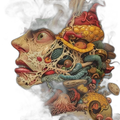 mask, dragon, face, creature, concept art, fantasy art, watercolor, photorealistic transparent PNG cut-out