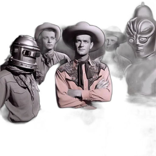 concept art, comic book art, outer space, underwater, five, individuals, stand, rural transparent PNG cut-out