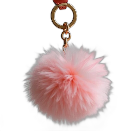 jewelry, hair, staff, crown, 3d render, cute, pom, keychain transparent PNG cut-out
