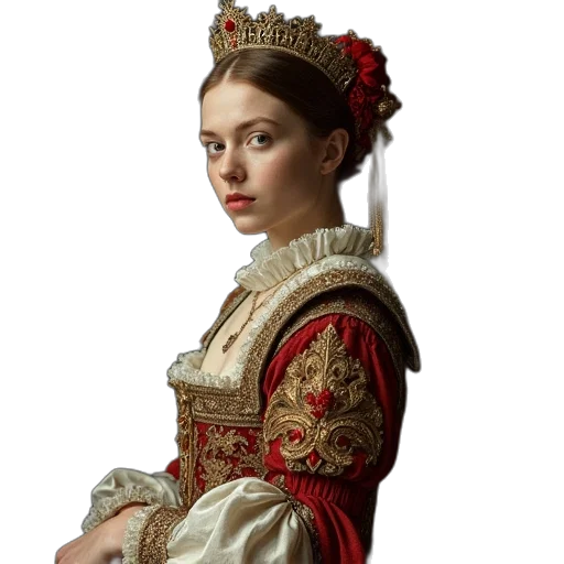 crown, jewelry, dress, staff transparent PNG cut-out