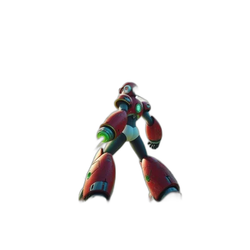 robot, weapon, creature, animal, 3d render, concept art, vaporwave, pixel art transparent PNG cut-out